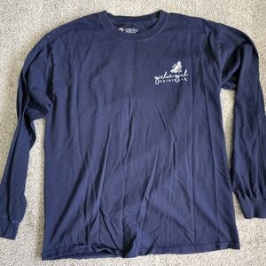 Navy Long Sleeve Tee by